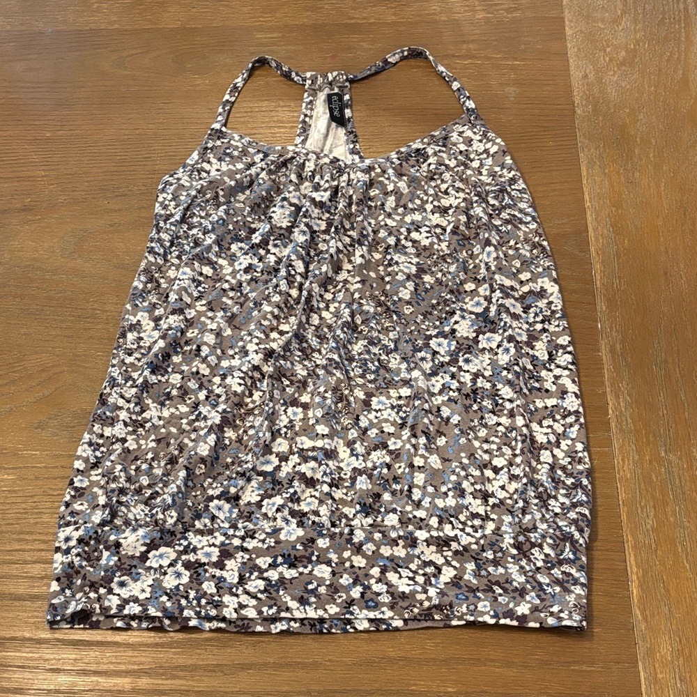 Eclipse Brown Floral Camisole